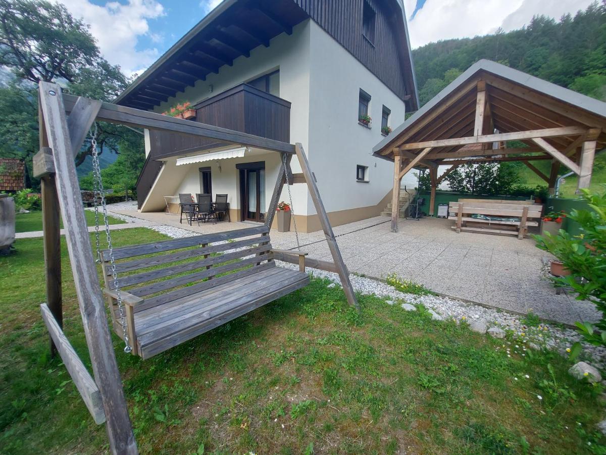 Apartmaji Katrc Soca Exterior photo